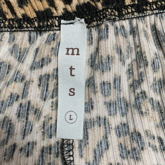 MTS Leopard Print Ruffled Skirt - Picture 4 of 4